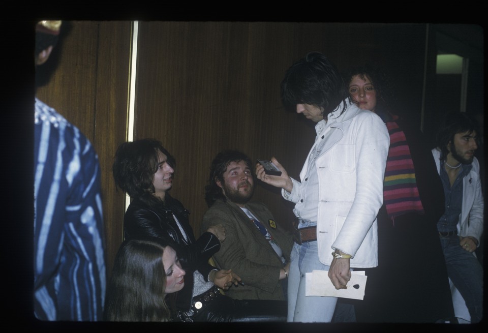 Με τον «συνένοχο» Keith Richards.