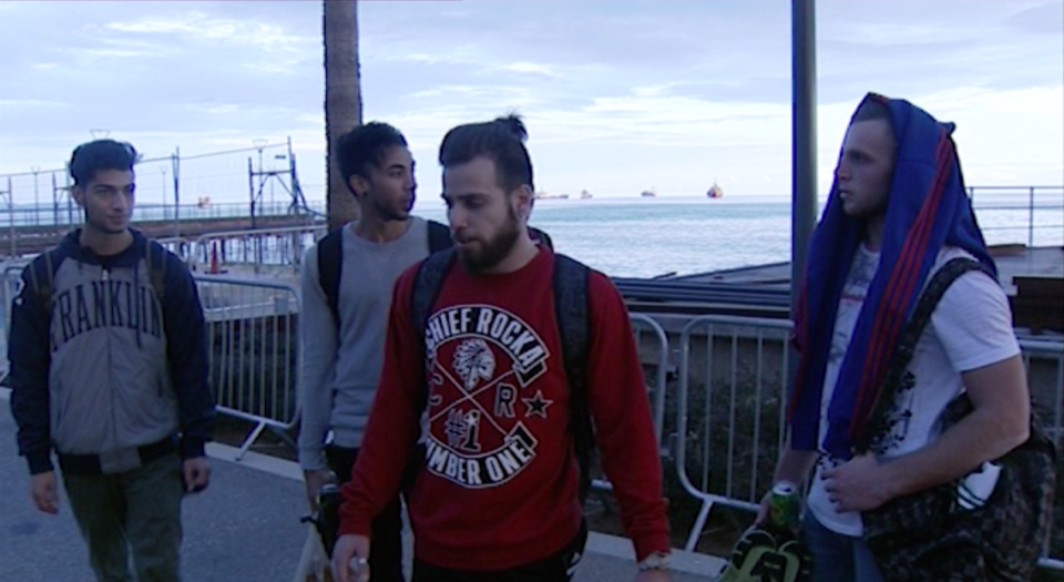 Backstage στο γύρισμα του πρώτου επεισοδίου με τους Basssik Crew.