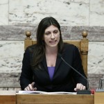 Πυρά της προέδρου Ζωής Κωνσταντοπούλου σε Τσακαλώτο και Φλαμπουράρη