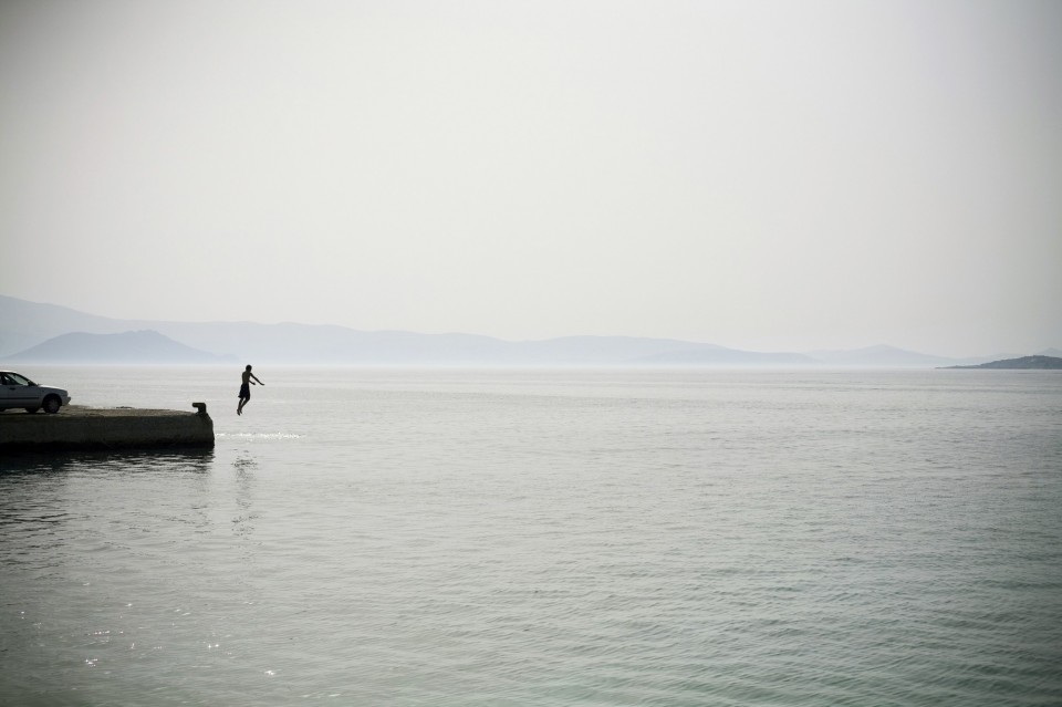 Παραλία Αγίας Άννας. 