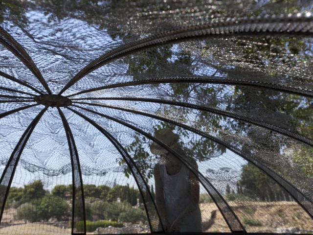 Ένα τεράστιο υφαντό πάνω από τον Κεραμεικό