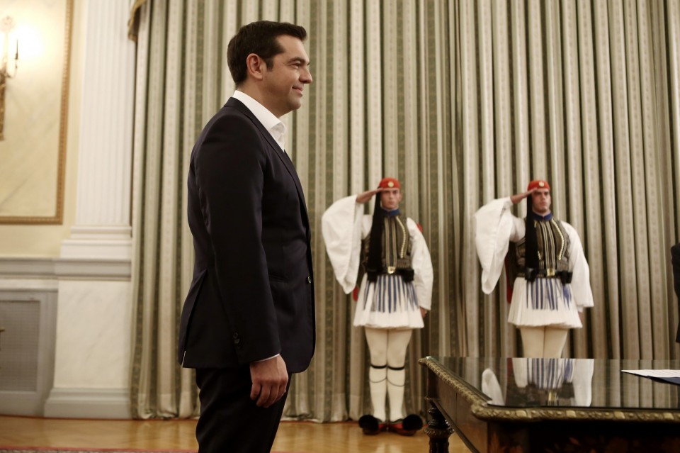 Swearing in of the Prime Minister / Ïñêùìïóßá ôïõ ðñùèõðïõñãïý