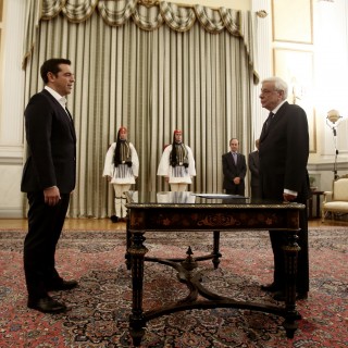Ο Τσίπρας ορκίζεται για δεύτερη φορά Πρωθυπουργός μέσα σ’ ένα χρόνο