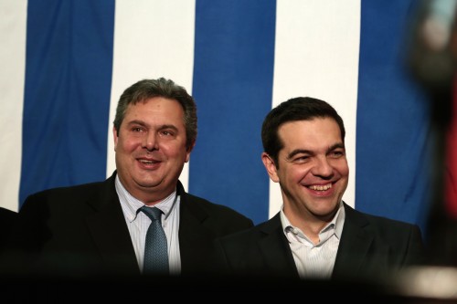ΣΥΡΙΖΑ-ΑΝΕΛ 155 έδρες -Ετοιμάζονται να σχηματίσουν κυβέρνηση
