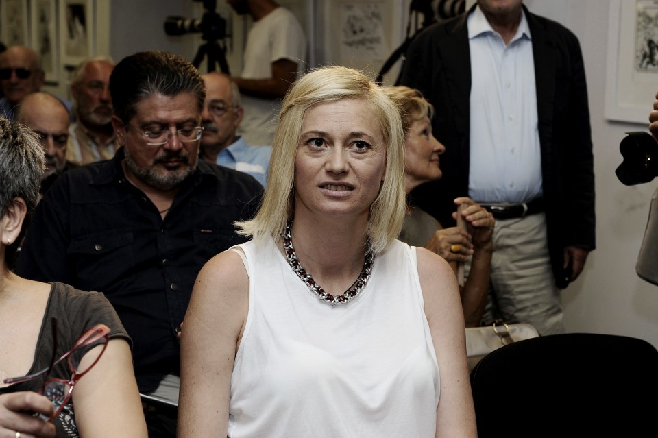 Press conference of  Zoe Konstantopoulou /  Συνέντευξη