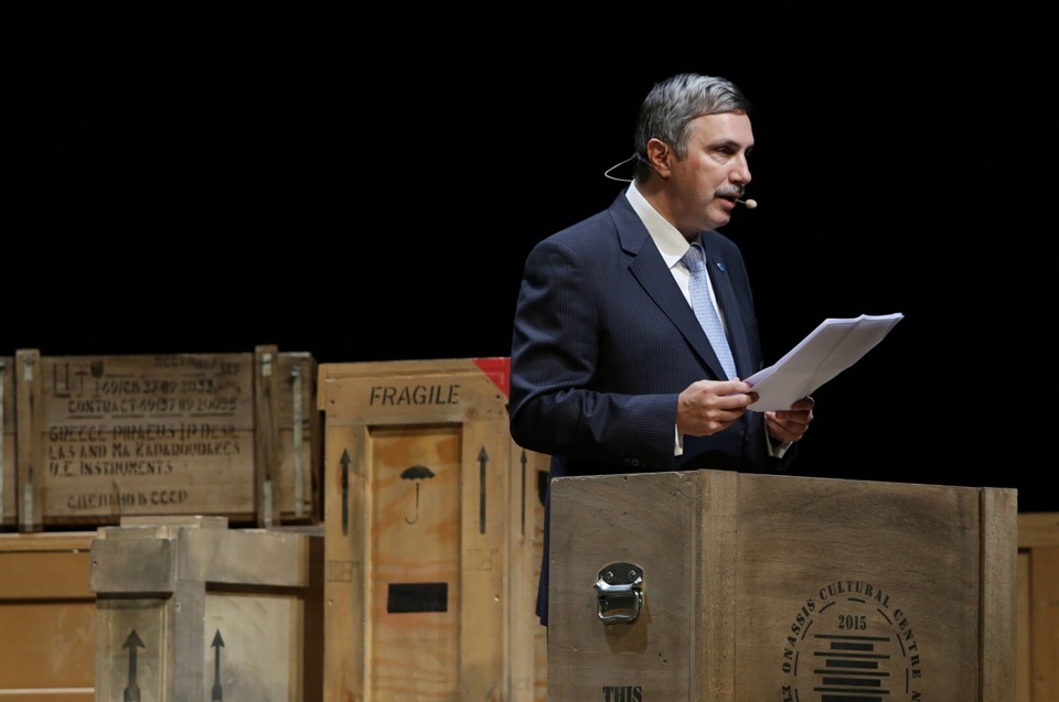 Ο πρόεδρος Αντώνης Παπαδημητρίου.