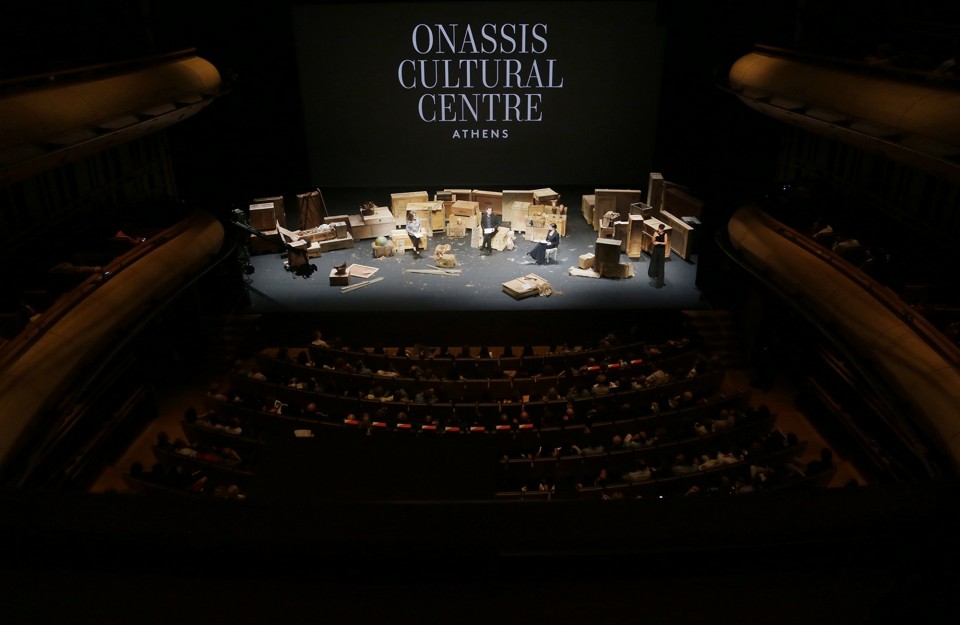 Στιγμιότυπο από την χθεσινή παρουσίαση. 