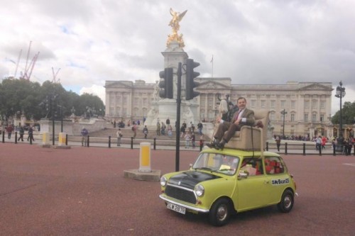 Η τρελή βόλτα του Mr Bean στο κέντρο του Λονδίνου (ΒΙΝΤΕΟ)