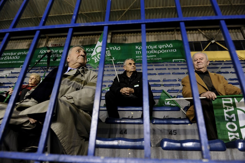 ΠΑΣΟΚ ΕΥΑΓΓΕΛΟΣ ΒΕΝΙΖΕΛΟΣ ΠΡΟΕΚΛΟΓΙΚΗ ΟΜΙΛΙΑ ΣΠΟΡΤΙΝΓΚ ΕΚΛΟΓΕΣ 2015