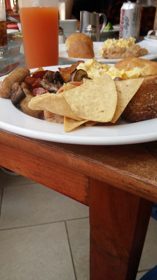 Η μόνη φωτογραφία που βρήκα από ένα τυχαίο πρωινό. (τι έφαγα ο μπαγάσας).