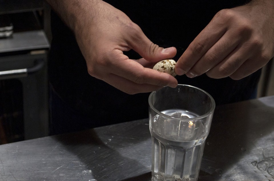 Αυγό ορτυκιού. 