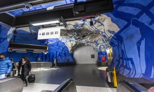 Η μεγαλύτερη υπόγεια γκαλερί της Ευρώπης βρίσκεται στη Στοκχόλμη