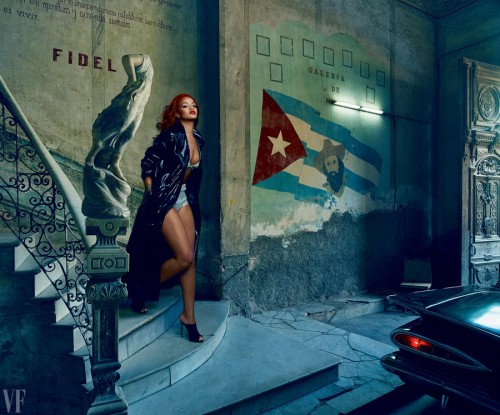 H Rihanna στο εξώφυλλο του Vanity Fair