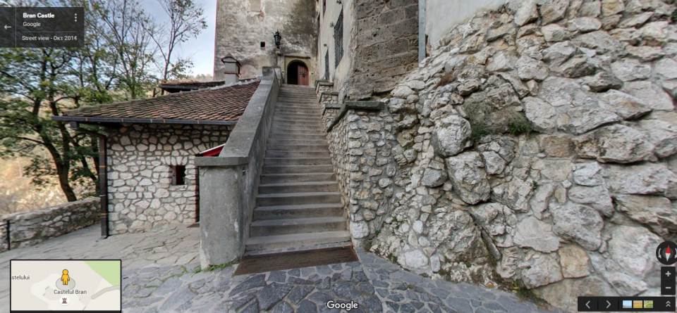 Bran Castle   Χάρτες Google