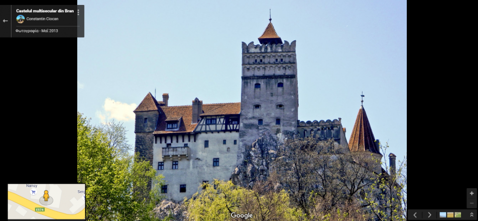 Castelul multisecular din Bran   Χάρτες Google