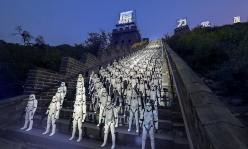 500 Stormtroopers στο Σινικό τείχος