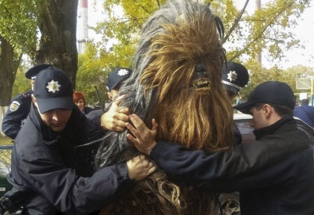 Συνέλαβαν τον Chewbacca στην Ουκρανία