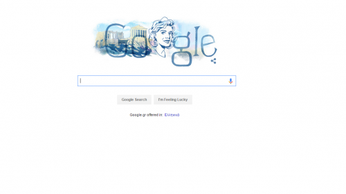 Η Μελίνα Μερκούρη είναι το νέο doodle της Google