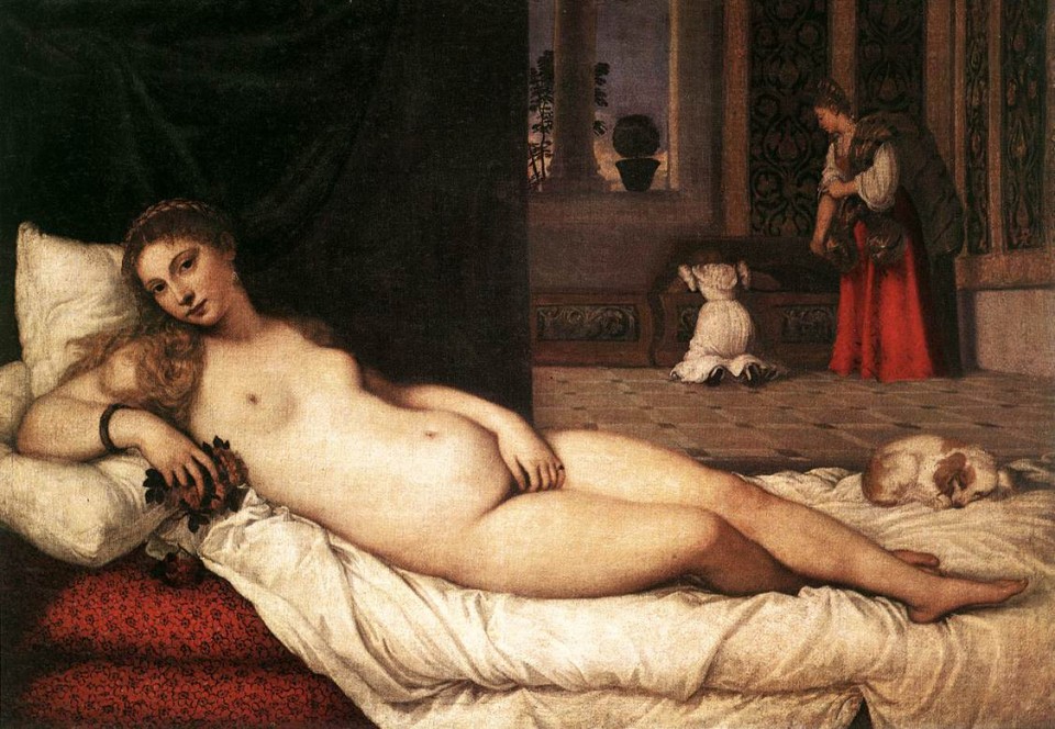 Η Αφρόδίτη του Ουρμπίνο, πίνακας του Τιτσιάνο Βετσέλλιο.
