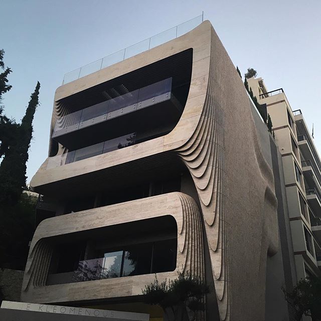 @stevenbeijer We tried to find this incredible building on Saturday but failed so it was a lovely surprise to pass by it accidentally on our way from the centre to the airport early this morning. Our cab driver was kind enough to let us hop out and take a few shots of it #theathensworld #architecture