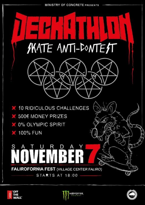 “Deckathlon”: Ένα διαφορετικό skate contest στο μεγαλύτερο Φαληρικό φεστιβάλ
