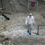 Βόμβα στον ΣΕΒ: Εικόνες από την περιοχή της έκρηξης