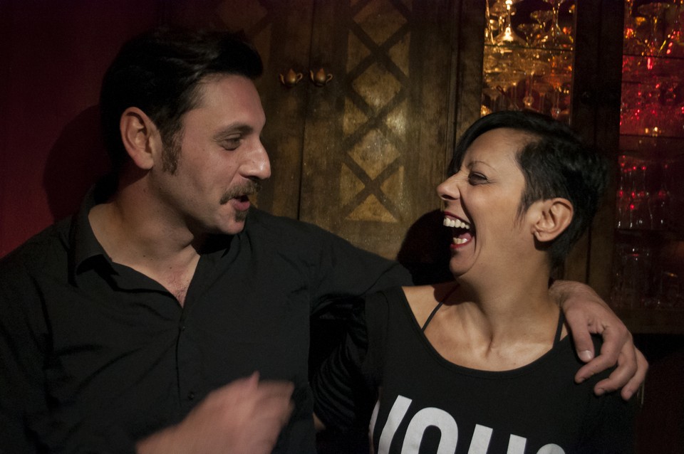 Η 'Ελενα και ο Γιώργος Χρυσοστόμου