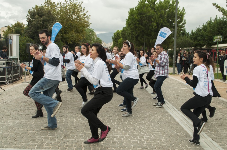 Η βόλτα μας τελείωσε με ένα swing party κόντρα στον άνεμο.