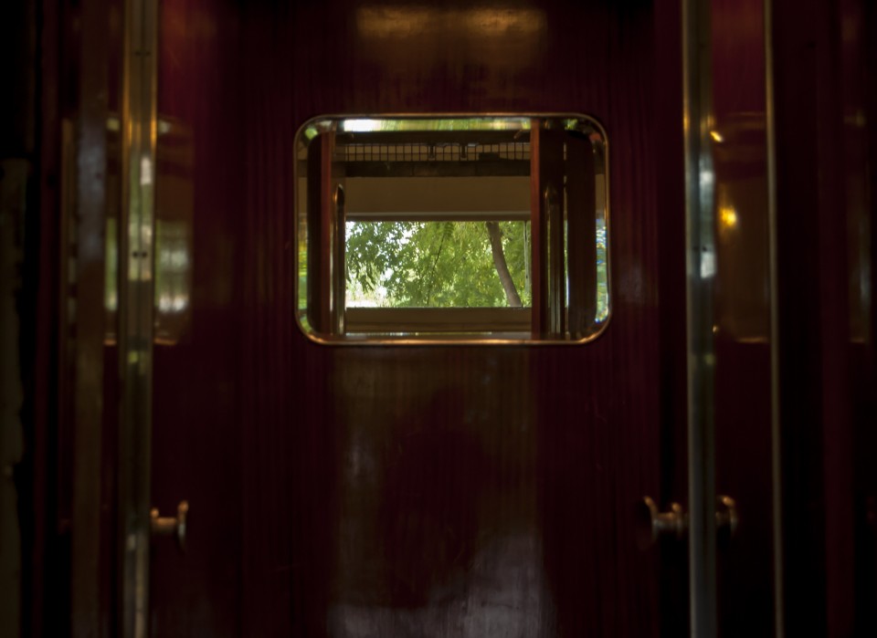 Το εσωτερικό του ανελκυστήρα.