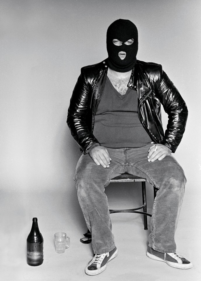 John Belushi in what would be his last photo shoot in September 1981