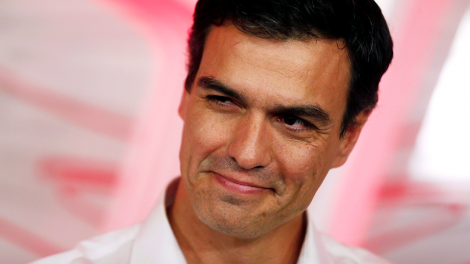 O επικεφαλής του Σοσιαλιστικού Κόμματος Εργατών, Πέδρο Σάντσες.