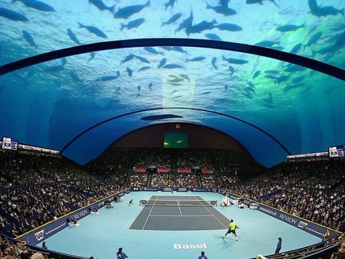 Δείτε το πρώτο υποθαλάσσιο γήπεδο τένις στον κόσμο