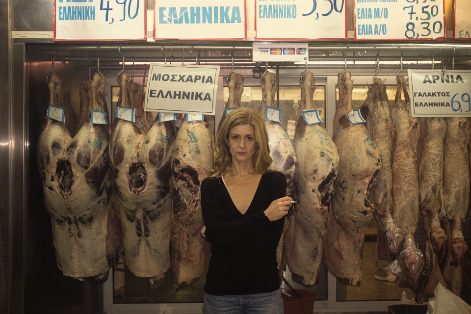 Anna Mascha, actress, Athens, Greece, November 2015 / Áííá ÌÜó÷á, çèïðïéüò, ÁèÞíá, ÍïÝìâñéïò 2015