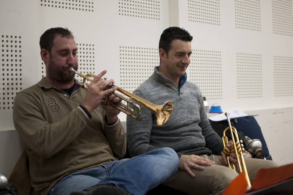 Athens Big Band, Jazz,band, rehearsal / Μπάντα Δήμου Αθηναίων, Τζαζ, πρόβα
