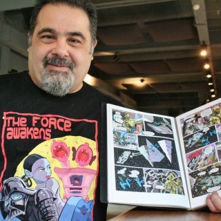 Ο Σπύρος Δερβενιώτης έχει φτιάξει σε κόμικ όλη την πρώτη τριλογία του Star Wars