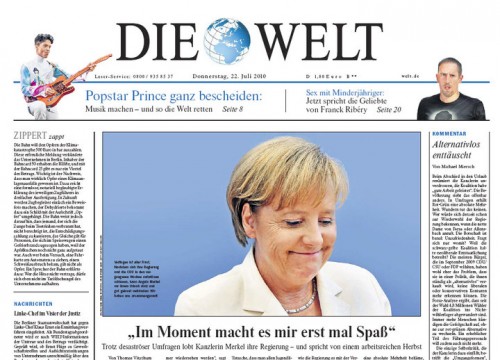 Γερμανική Πρεσβεία: Αδειάζει την εφημερίδα Die Welt για το δημοσίευμα της περί  «ακυβέρνητου πλοίου»
