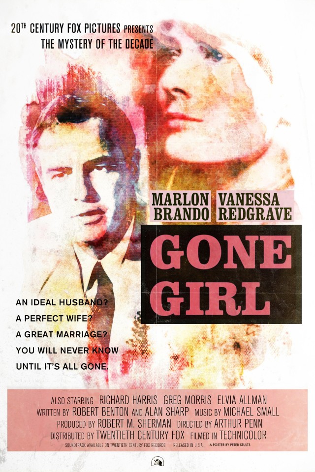 Gone Girl vintage poster