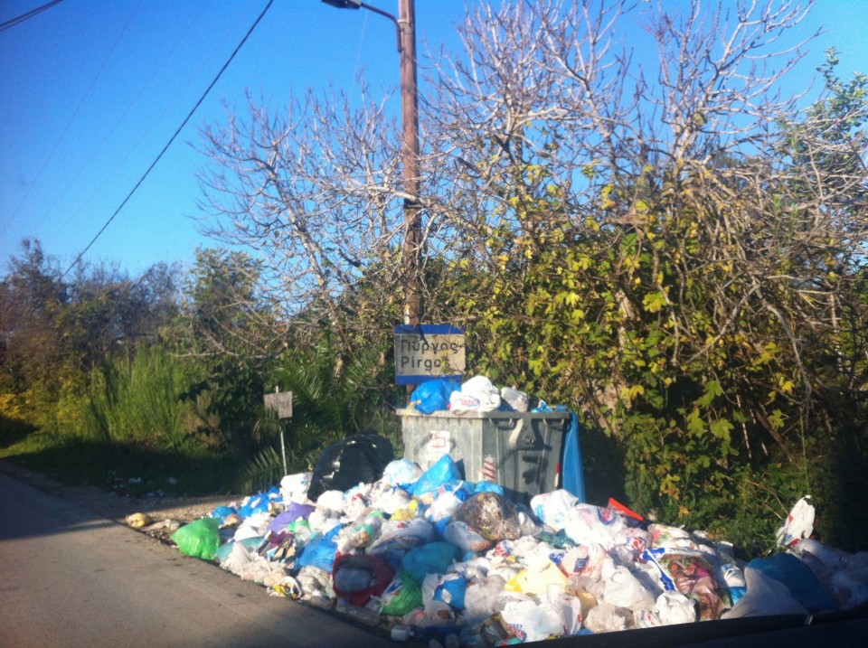 Η υποδοχή στο Φεστιβάλ Ολυμπίας. 