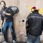 O Steve Jobs ως Σύρος πρόσφυγας δια χειρός Banksy