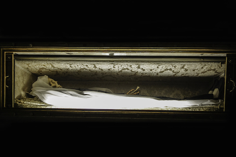 Το άφθαρτο λείψανο της Αγίας Francesca Romana, Santa Francesca Romana που ονομάζεται επίσης Santa Maria Nova, Ρώμη.
