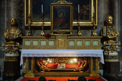 Το άφθαρτο λείψανο του Αγίου Robert Bellarmine Sant'Ignazio di Loyola στο Campo Marzio, Ρώμη