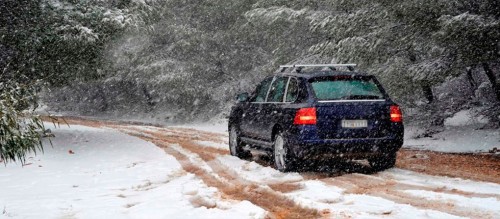 Χιονίζει ακατάπαυστα στα ορεινά της Πελοποννήσου