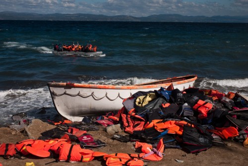 Κατακόρυφη μείωση των προσφυγικών ροών στη Λέσβο εξαιτίας της κακοκαιρίας