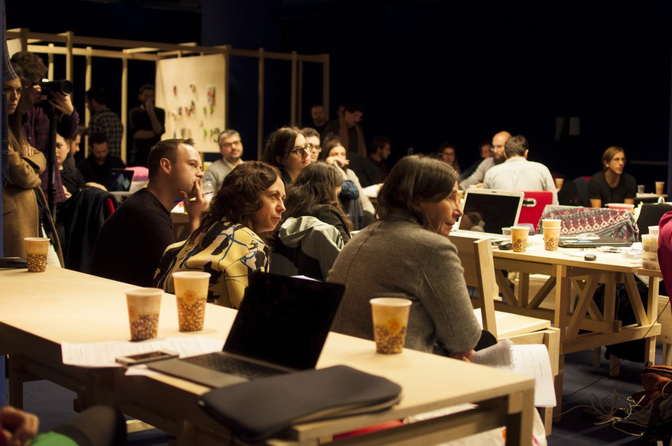 Στο -1 της Στέγης Γραμμάτων και Τεχνών του Ιδρύματος Ωνάση, δέκα ομάδες οραματίστηκαν το βιβλίο του μέλλοντος