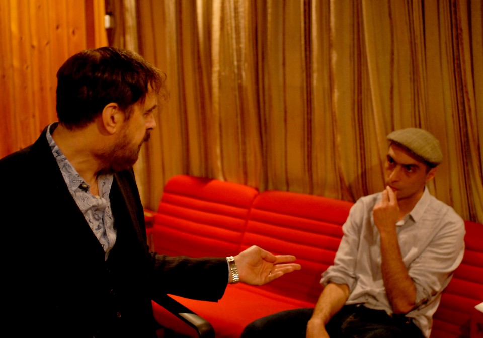 Jim Sclavunos και Λάκης Ιωνάς