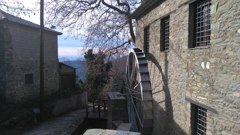 Ο μύλος του Παλαιού Ελαιοτριβείου. 