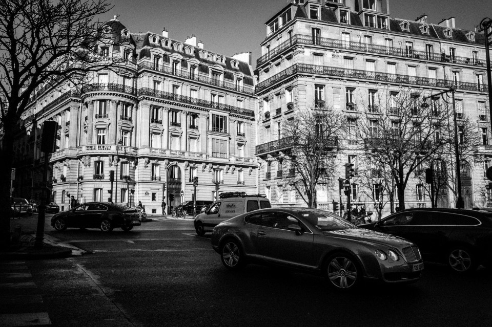 Στην λεωφόρο προέδρου Γουίλσον (avenue du President Wilson). Παρίσι, Γαλλία, Ιανουάριος 2016.