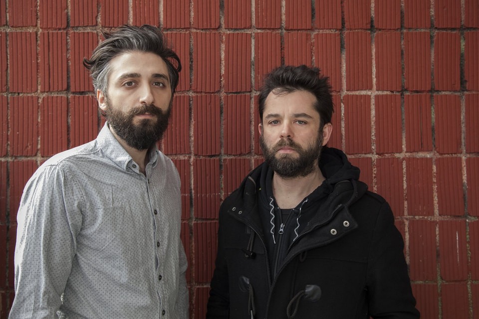 Αζάς δεξιά και Τσινικόρης αριστερά.