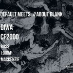 default meets ://about blank (DE)