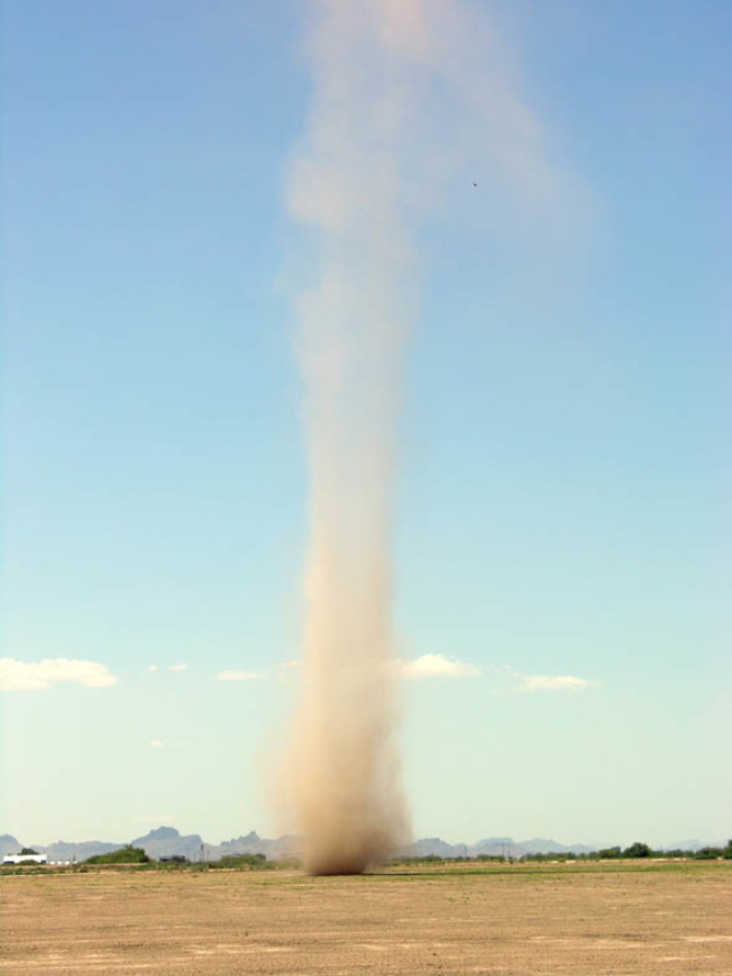 Dust devil στην Αριζόνα